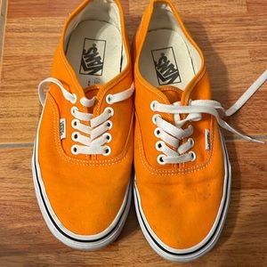 Vans orange